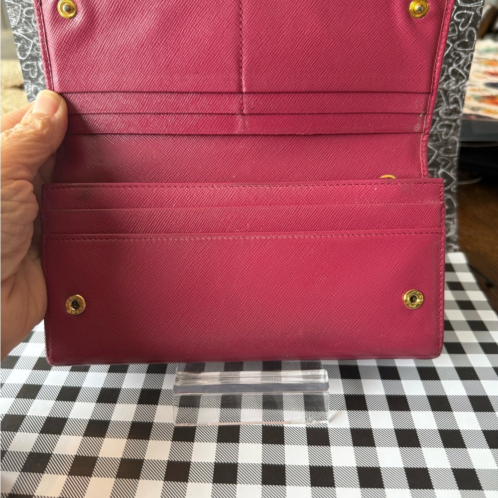 Prada Women's Red Wallet - Picture 3 of 7
